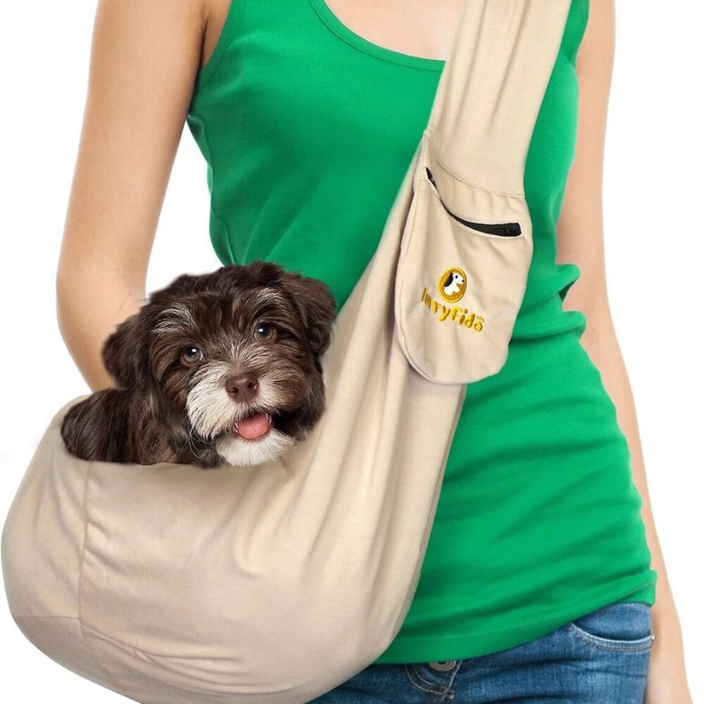 FurryFido Adjustable Dog Carrier Sling Bag